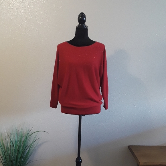Elle Sweaters - Elle 3/4 Dolman Sleeve Sweater